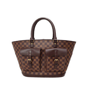 Louis Vuitton Damier Ebene Brown Manosque Tote Bag